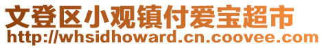 文登区小观镇付爱宝超市