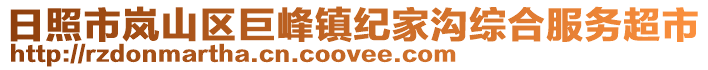 日照市嵐山區(qū)巨峰鎮(zhèn)紀家溝綜合服務(wù)超市