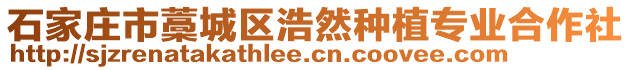 石家莊市藁城區(qū)浩然種植專業(yè)合作社