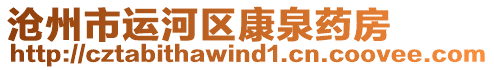 滄州市運河區康泉藥房