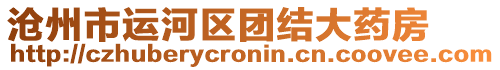 滄州市運河區(qū)團(tuán)結(jié)大藥房