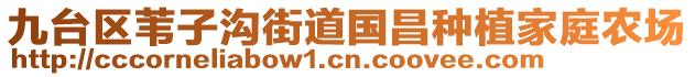 九臺區(qū)葦子溝街道國昌種植家庭農(nóng)場