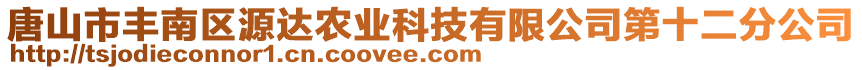 唐山市豐南區(qū)源達(dá)農(nóng)業(yè)科技有限公司第十二分公司