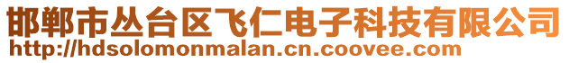 邯鄲市叢臺區(qū)飛仁電子科技有限公司