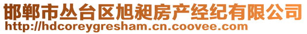 邯鄲市叢臺(tái)區(qū)旭昶房產(chǎn)經(jīng)紀(jì)有限公司