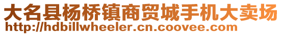 大名縣楊橋鎮(zhèn)商貿(mào)城手機大賣場