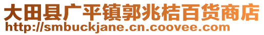 大田縣廣平鎮(zhèn)郭兆桔百貨商店