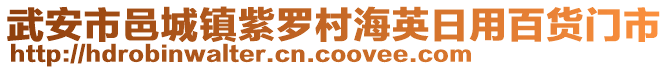 武安市邑城鎮(zhèn)紫羅村海英日用百貨門市