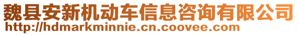 魏縣安新機(jī)動(dòng)車信息咨詢有限公司