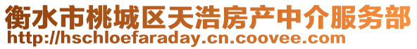 衡水市桃城區(qū)天浩房產(chǎn)中介服務(wù)部