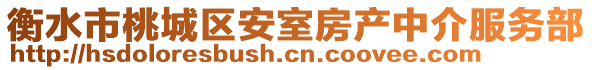 衡水市桃城區(qū)安室房產(chǎn)中介服務(wù)部