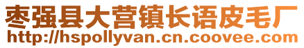 棗強縣大營鎮長語皮毛廠