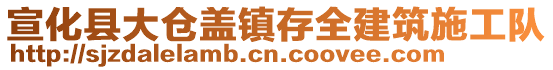 宣化縣大倉(cāng)蓋鎮(zhèn)存全建筑施工隊(duì)