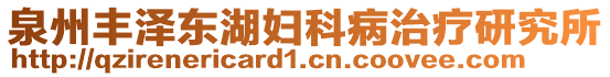 泉州豐澤東湖婦科病治療研究所