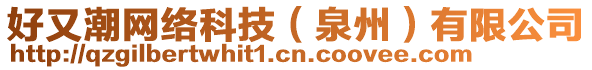 好又潮網(wǎng)絡(luò)科技（泉州）有限公司