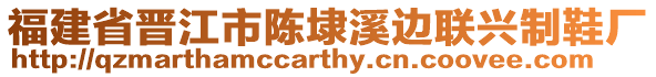 福建省晉江市陳埭溪邊聯(lián)興制鞋廠