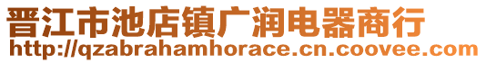 晉江市池店鎮廣潤電器商行