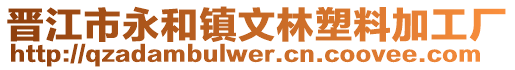 晉江市永和鎮文林塑料加工廠