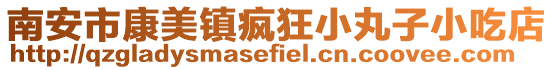 南安市康美鎮(zhèn)瘋狂小丸子小吃店