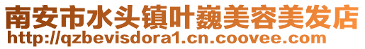 南安市水頭鎮(zhèn)葉巍美容美發(fā)店