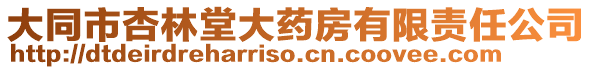 大同市杏林堂大藥房有限責(zé)任公司