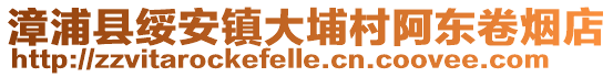漳浦縣綏安鎮(zhèn)大埔村阿東卷煙店