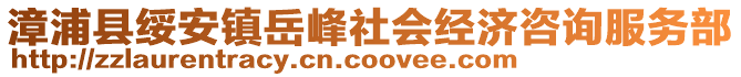 漳浦縣綏安鎮岳峰社會經濟咨詢服務部