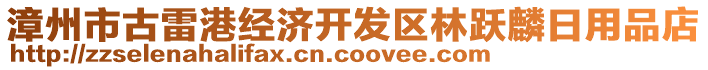 漳州市古雷港經(jīng)濟(jì)開發(fā)區(qū)林躍麟日用品店