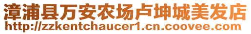 漳浦縣萬安農(nóng)場盧坤城美發(fā)店