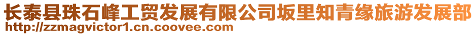 長泰縣珠石峰工貿發展有限公司坂里知青緣旅游發展部