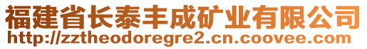 福建省長泰豐成礦業(yè)有限公司