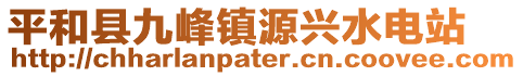 平和县九峰镇源兴水电站