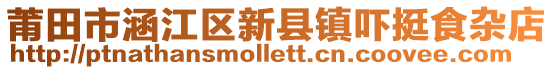 莆田市涵江區(qū)新縣鎮(zhèn)嚇挺食雜店