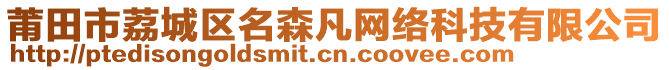 莆田市荔城區(qū)名森凡網(wǎng)絡(luò)科技有限公司