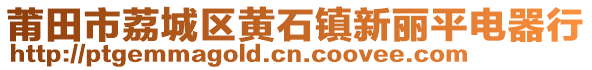 莆田市荔城區(qū)黃石鎮(zhèn)新麗平電器行