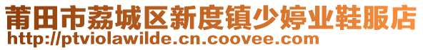 莆田市荔城區新度鎮少婷業鞋服店