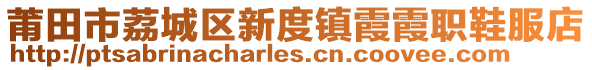 莆田市荔城區(qū)新度鎮(zhèn)霞霞職鞋服店