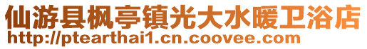 仙游縣楓亭鎮(zhèn)光大水暖衛(wèi)浴店