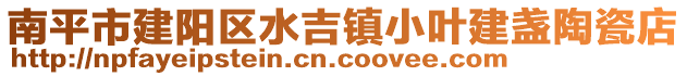 南平市建陽區水吉鎮小葉建盞陶瓷店