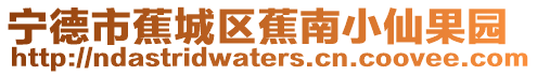 寧德市蕉城區蕉南小仙果園