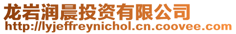 龍巖潤(rùn)晨投資有限公司