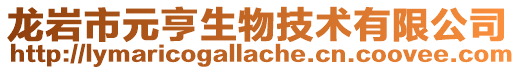 龍巖市元亨生物技術有限公司