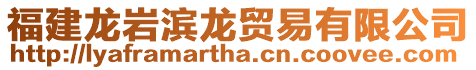 福建龍巖濱龍貿易有限公司