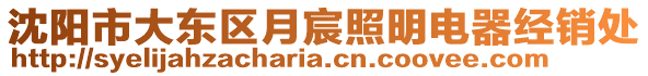 沈陽市大東區(qū)月宸照明電器經(jīng)銷處