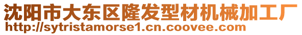沈陽市大東區(qū)隆發(fā)型材機械加工廠