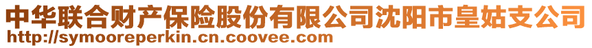 中華聯(lián)合財(cái)產(chǎn)保險(xiǎn)股份有限公司沈陽(yáng)市皇姑支公司