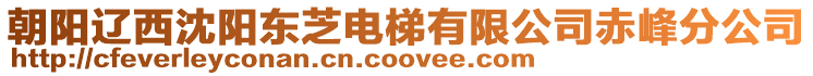 朝陽遼西沈陽東芝電梯有限公司赤峰分公司