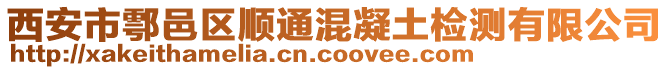 西安市鄠邑區(qū)順通混凝土檢測有限公司