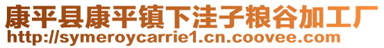 康平縣康平鎮(zhèn)下洼子糧谷加工廠