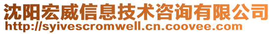 沈陽宏威信息技術(shù)咨詢有限公司